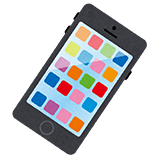 イラスト：スマートフォン